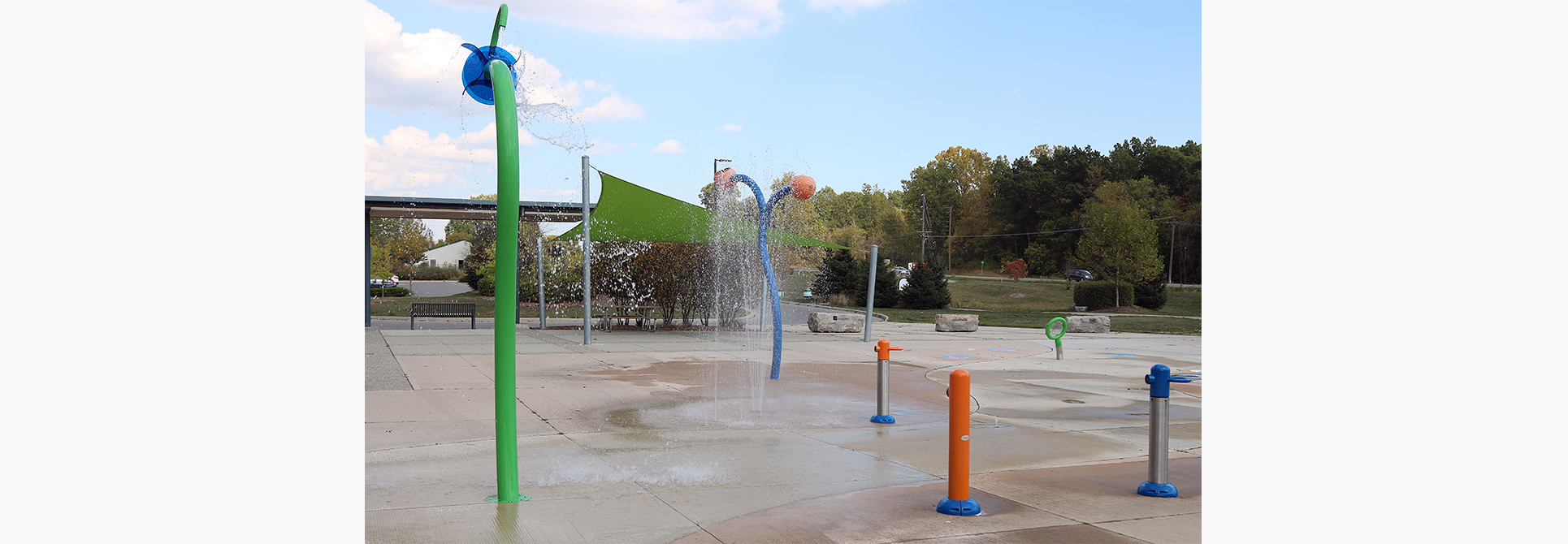 Splash Pad at the Komoka Wellness Centre