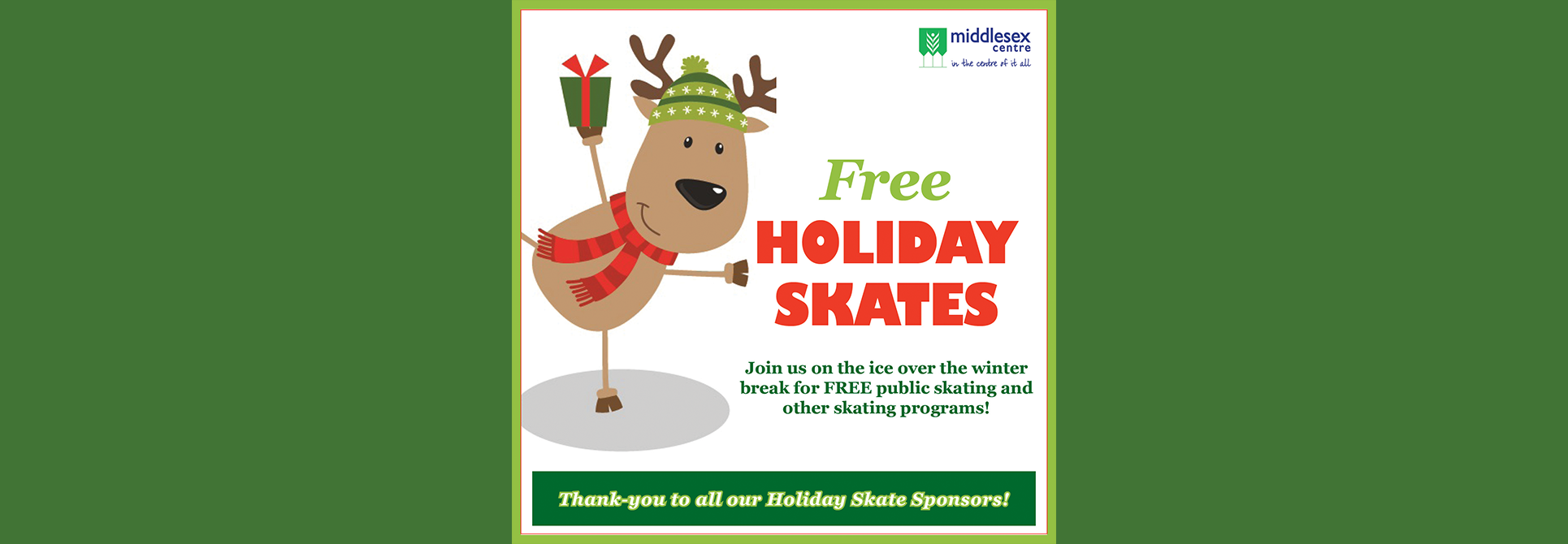 Holiday Free Skate Ad