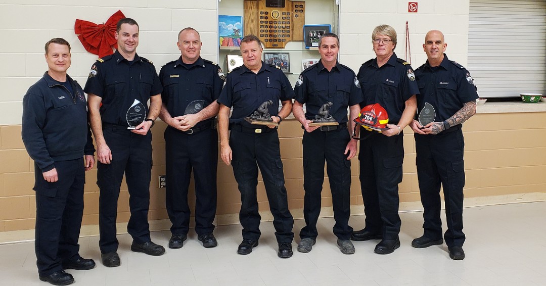 Bryanston Fire Station - Years of Service Awards 2022