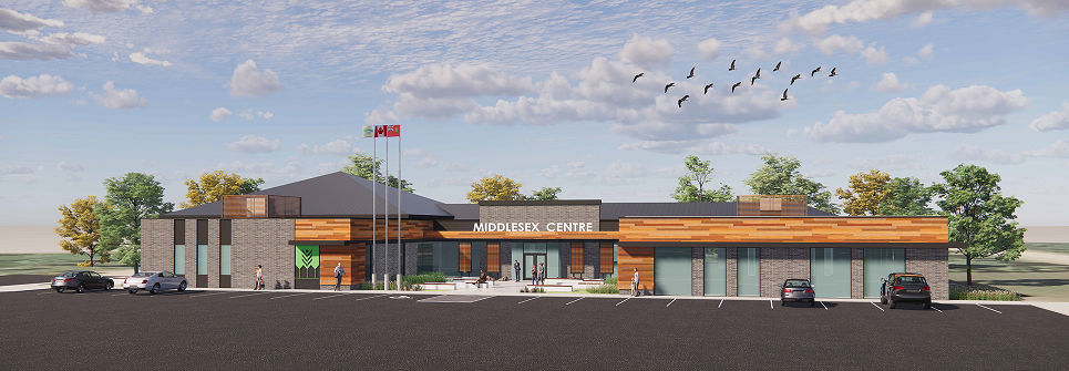 Municipal Office Renovation - Rendered Image Sept 2023