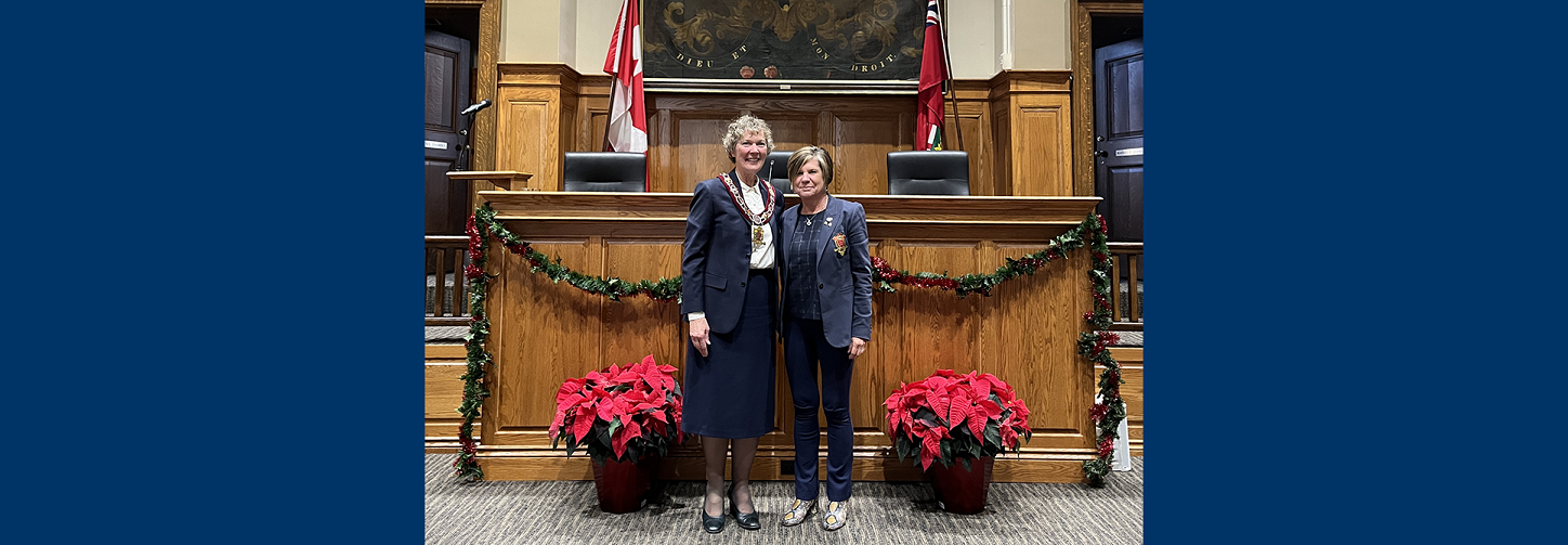 Warden DeViet and Deputy Warden Burghardt-Jesson