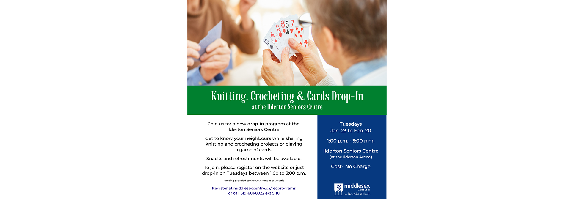 Knitting, Crochet and Cards Group