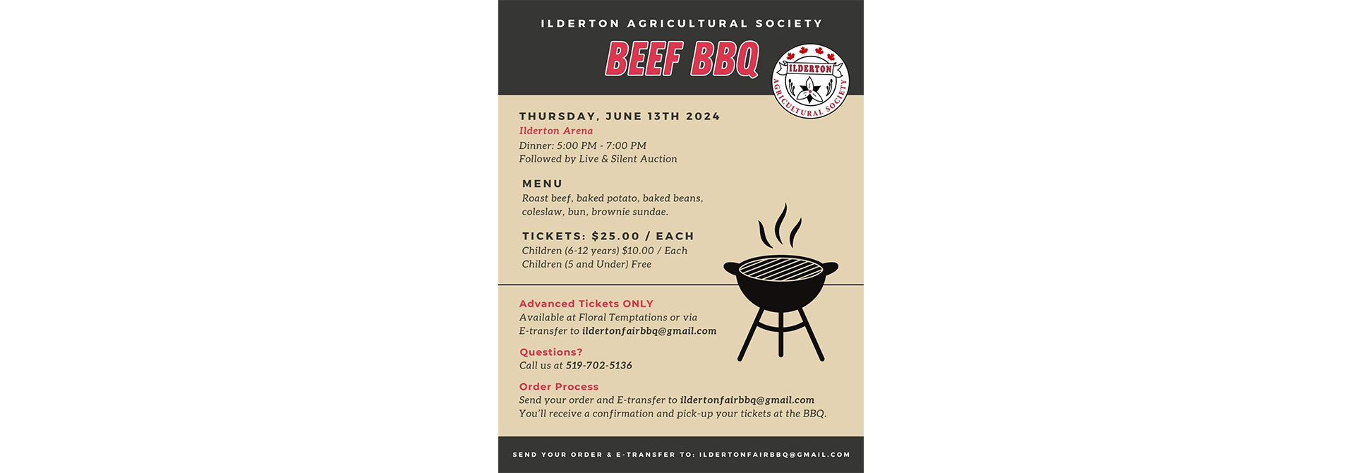 Beef BBQ Poster