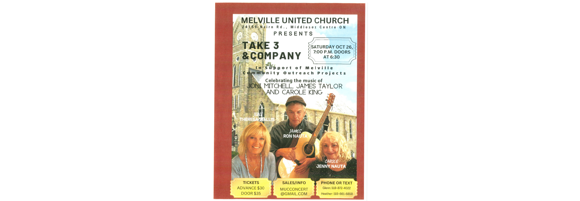 Take 3 and Company Poster