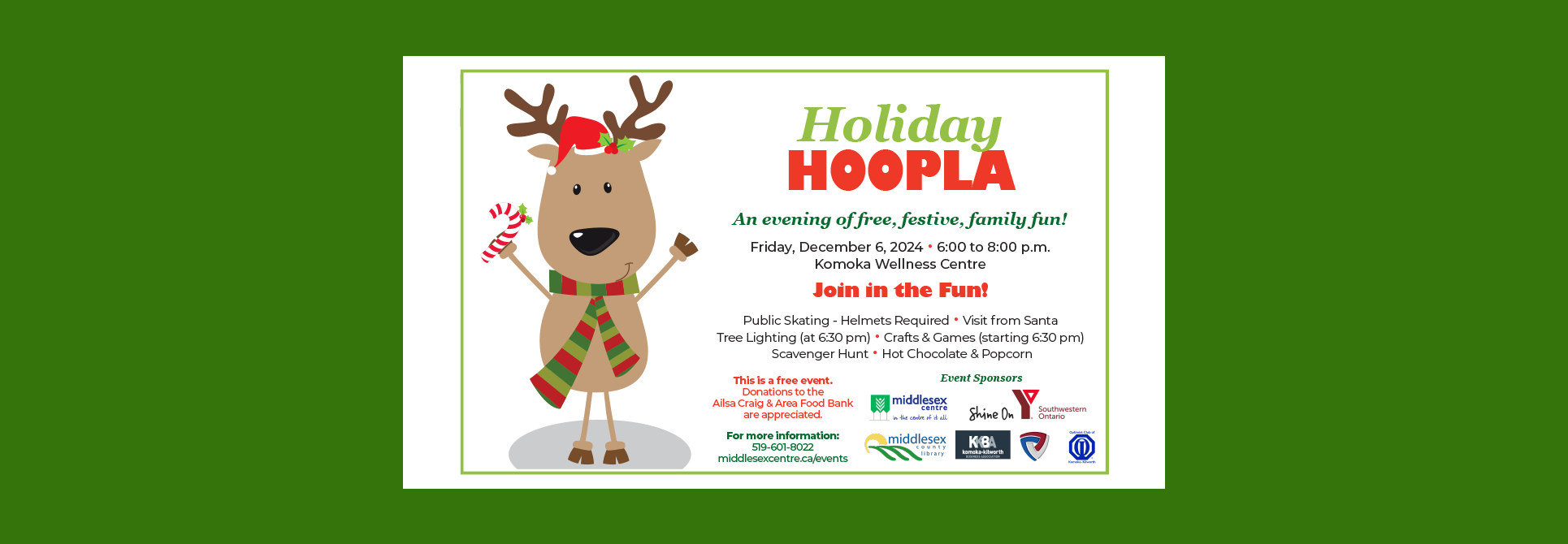 Holiday Hoopla Event Dec 2024