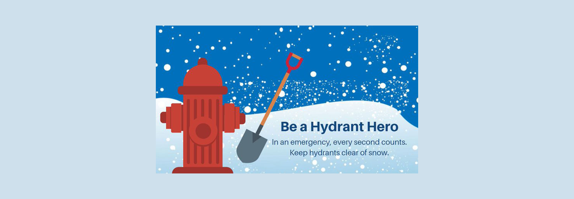 clear fire hydrants of snow
