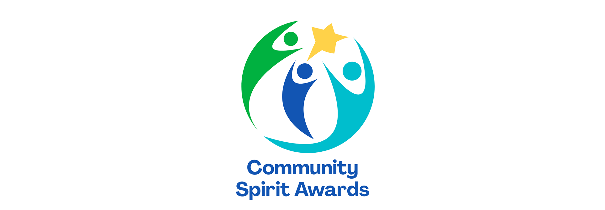 Three people reaching for a star Community Spirit Awards
