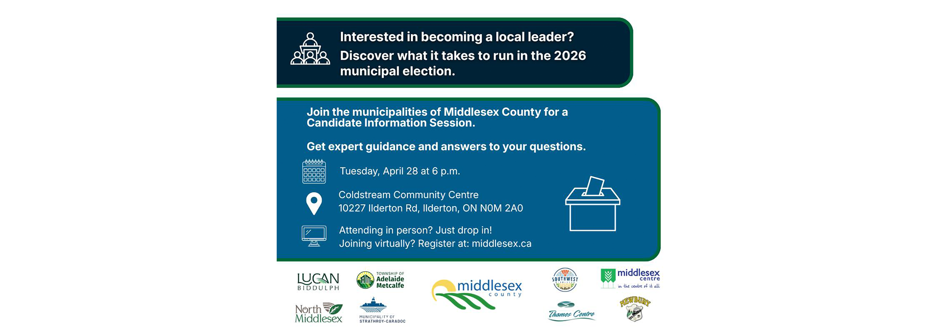 Elections Session April 2026