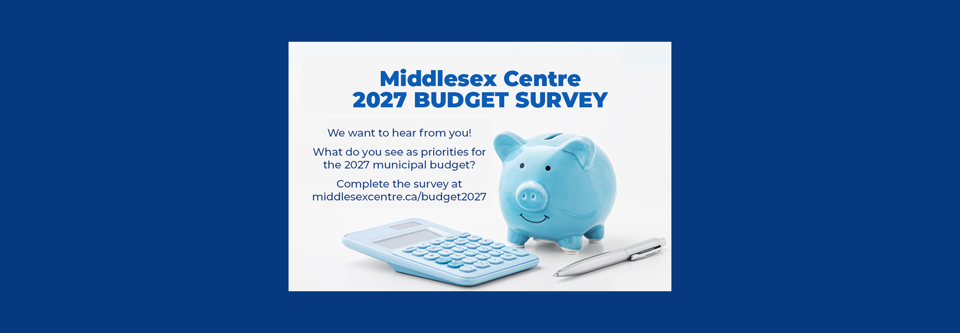 Budget 2027 Survey