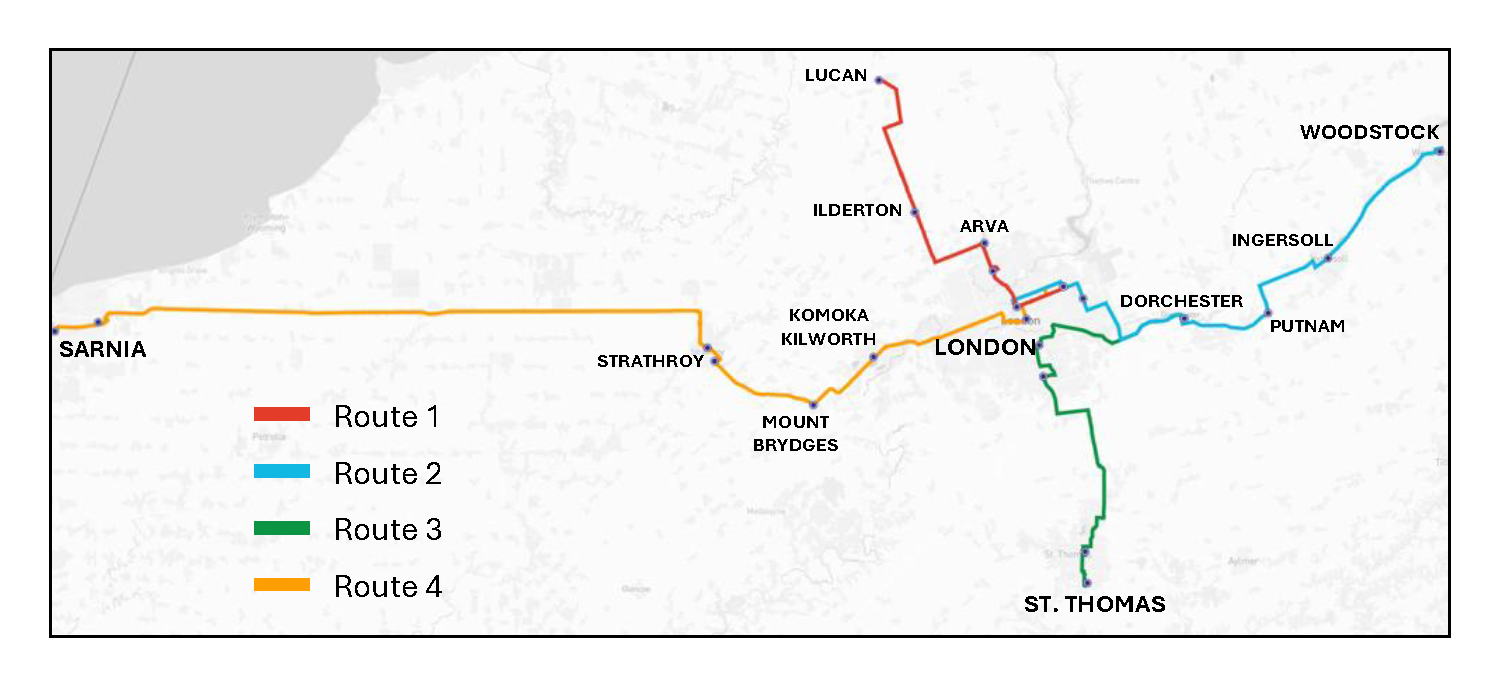 Route Map - Middlesex County Connect