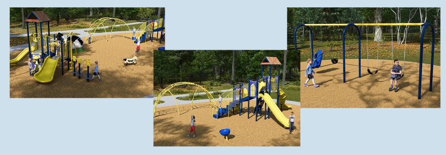 Timberwalk Park Playground - Additional Renders