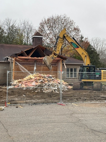 Municipal Office Renovation - Old Council Chambers Removed Nov 9 2023