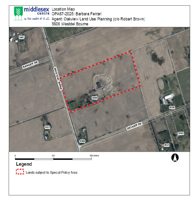 Map - 5606 Westdel Bourne