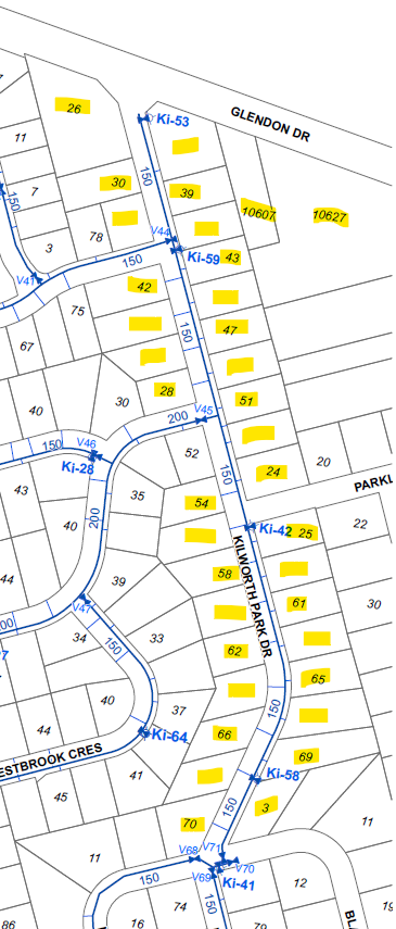 Aug 26 2025 Water Service Interruption Map