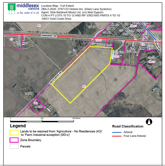 Map 10651 Gold Creek Dr.