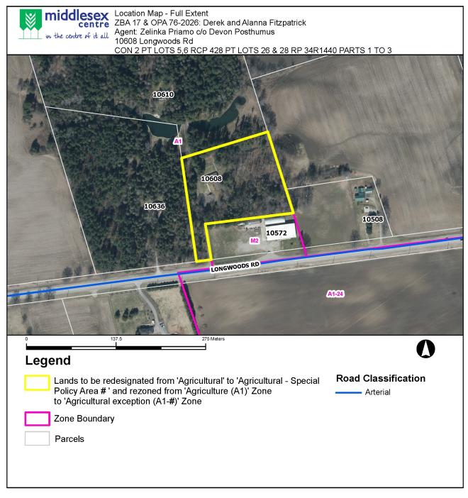 Map 10608 Longwoods Rd.