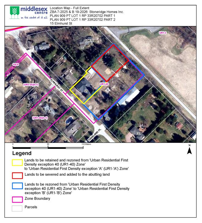 Location Map 15 Elmhurst St.