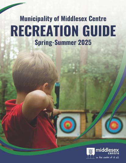 Spring Summer 2025 Rec Guide Cover Page