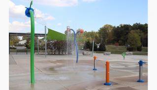 Splash Pad at the Komoka Wellness Centre