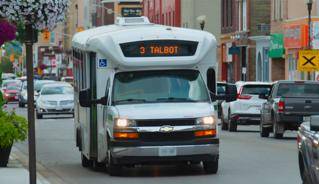 Small transit bus