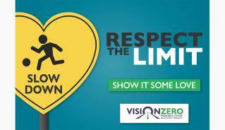 Vision Zero Road Safety Sign