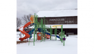 Ilderton Heritage Park in Winter