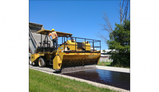 Tar and Chip Process in Middlesex Centre