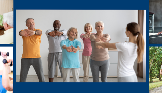 Active seniors - various images