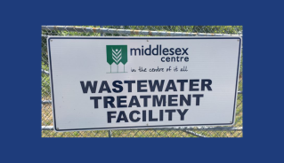 Wastewater Treatment Facility Sign