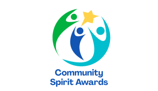 Three people reaching for a star Community Spirit Awards