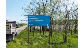 McEwen Rd Culvert Sign