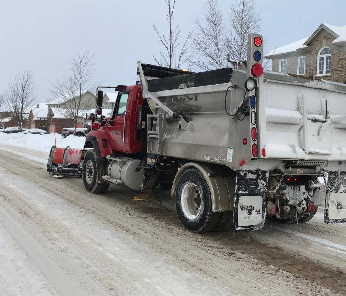 Picture of a Middlesex Centre Plow