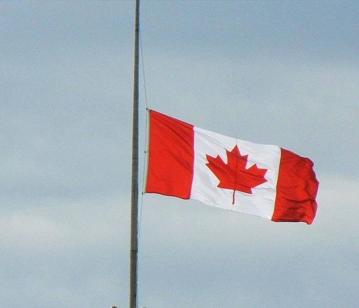 Flag at Half Mast