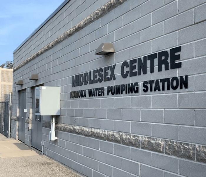 Images of Water Infrastructure in Middlesex Centre