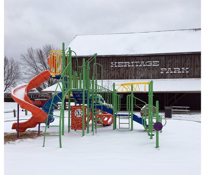 Ilderton Heritage Park in Winer