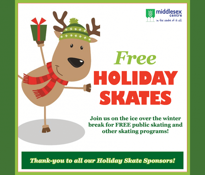 Holiday Free Skate Ad