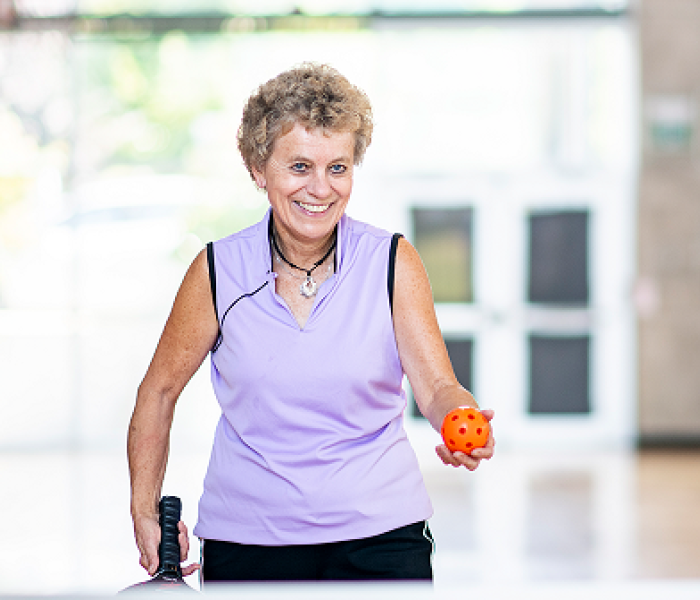 Recreation - kids soccer, pickleball, chair yoga