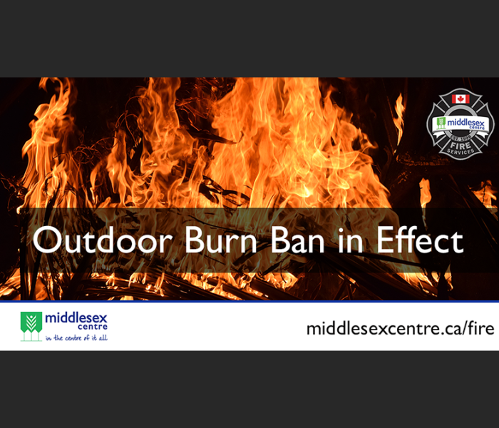 Outdoor Burn Ban in Effect
