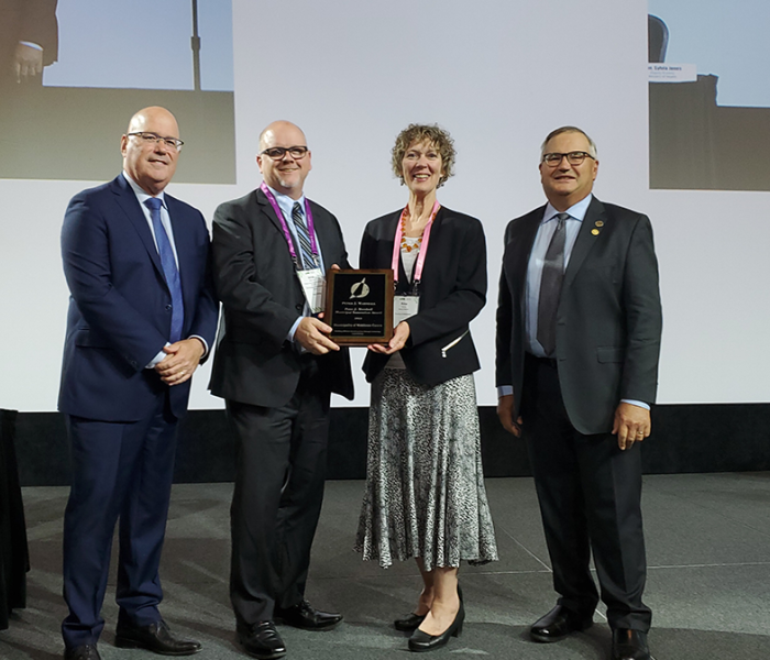 PJ Marshall Award Presentation at AMO 2023