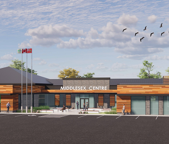 Municipal Office Renovation - Rendered Image Sept 2023