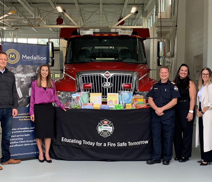 Fire Prevention Week Materials Donated to Middlesex Centre Fire Services 2024