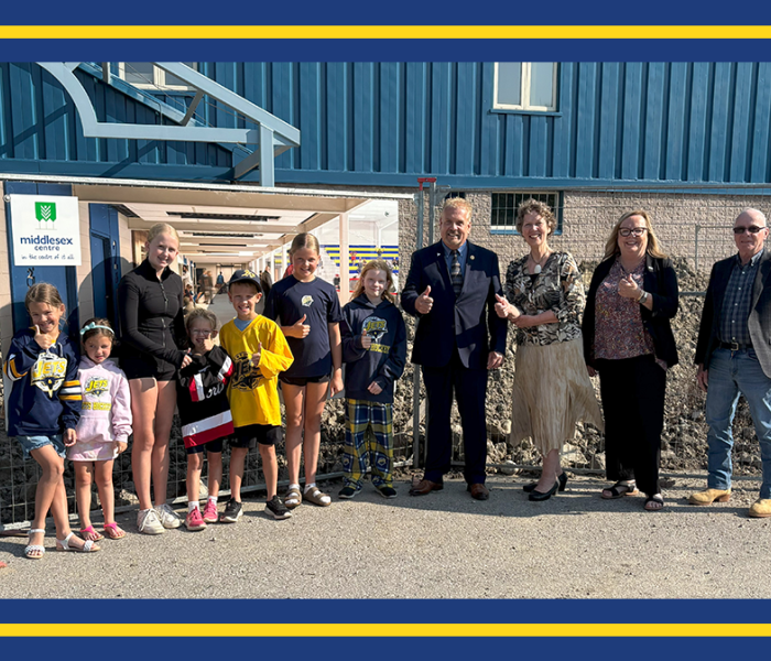 Ilderton Arena Funding Announcement