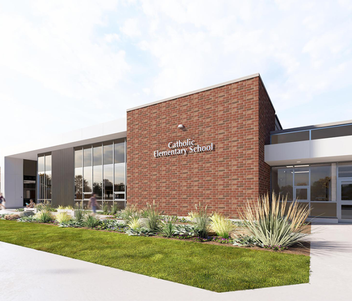 New LDCSB School in Kilworth - Rendered Image