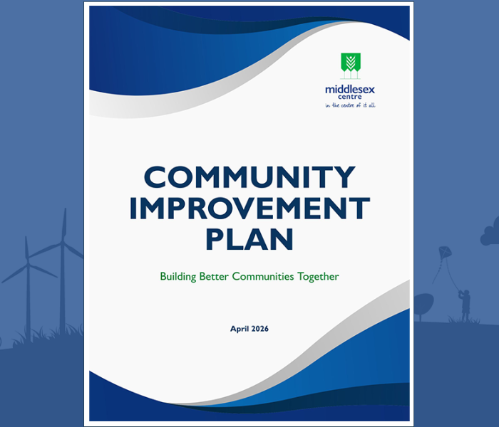 Cover of the Middlesex Centre CIP Report